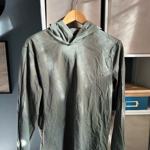 Hooded banana republic long sleeve shirt